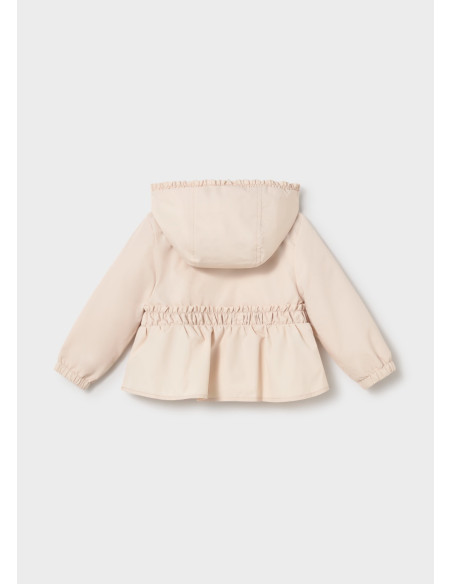 Geaca antivant cu gluga bebe fata