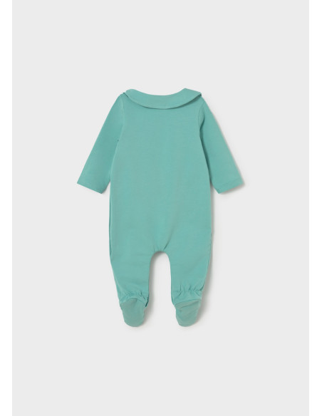 Pijama cu bavetica nou-nascut