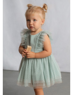 Rochie din tul cu bentita bebe Lago