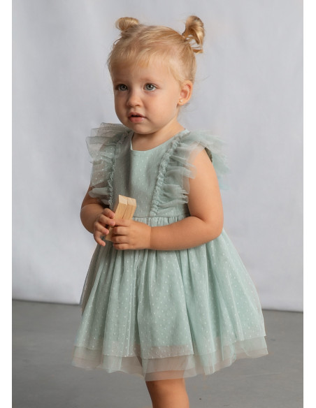 Rochie din tul cu bentita bebe Lago