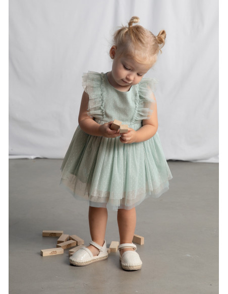 Rochie din tul cu bentita bebe Lago