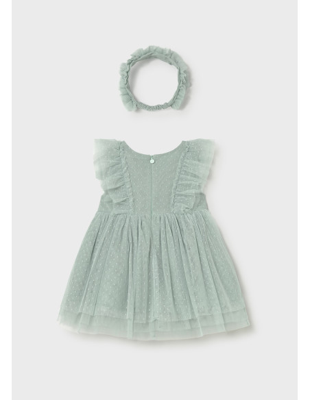 Rochie din tul cu bentita bebe Lago