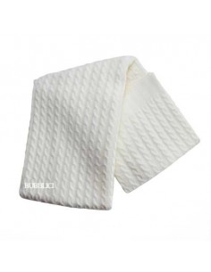 Patura crosetata ivory bebe