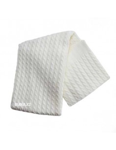 Patura crosetata ivory bebe 2