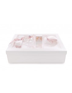 Trusou de botez Quick Box înger roz 2