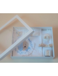 Trusou botez ursulet bleo-bej 2