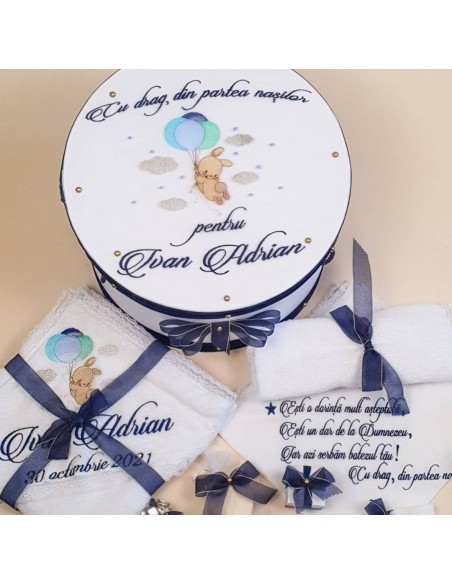 Trusou botez balonase personalizat