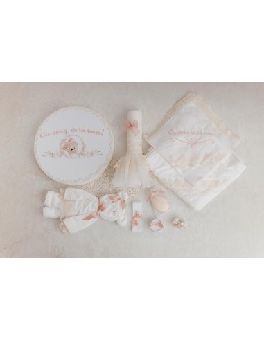 Trusou botez ursulet-rose