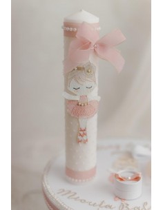 Lumanare botez balerina 2